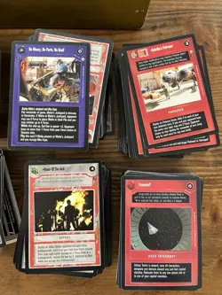 Mixed Lot Of 1400 Star Wars CCG Cards, Rare Sets, Death Star II, Tatooine - Image 5