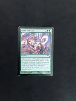 Tooth and Nail [Mirrodin] Magic MTG Cards HP - Image 1
