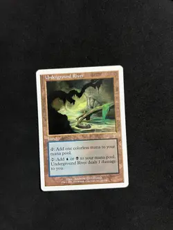 Underground River [7th Edition] Magic MTG Cards LP - Image 1