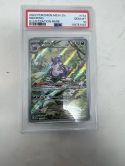 Pokemon Nidoking 174/165 2023 S&V 151 Illustration Rare Card - PSA 10 GEM MINT - Image 2