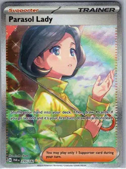 Parasol Lady 255/182 SV04: Paradox Rift - Pokemon Card - NM - Image 1
