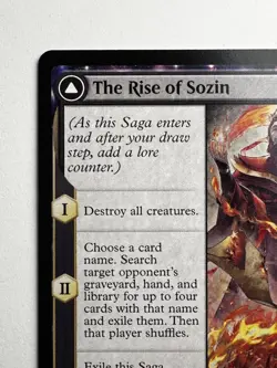 The Rise of Sozin Fire Lord Sozin #117 - MTG Avatar TLA Mythic Saga Boardwipe - Image 2