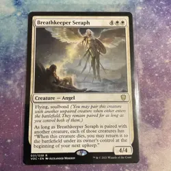 Breathkeeper Seraph (REGULAR) x1 - MTG Crimson Vow Commander VOC #31 - Image 1