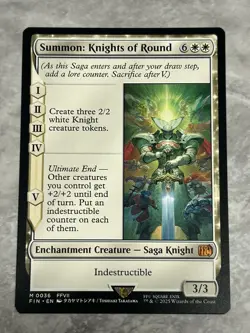MTG Magic the Gathering Summon: Knights of Round #36 Final Fantasy Regular - Image 1