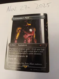 MTG Commander's Plate (1733) Marvel Secret Lair Drop Regular Rare NM - Image 3