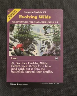 Evolving Wilds (Dungeon Module) Adventures in the Forgotten Realms Regular - Image 1