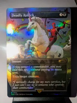 MTG Deadly Rollick (Rainbow Foil) Secret Lair Drop Foil - Image 2