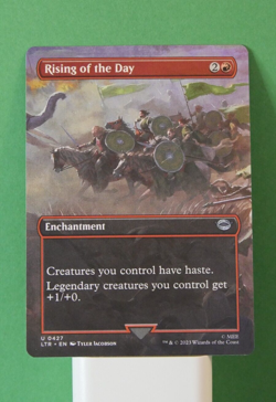 Rising of the Day (Full Art) Universes Beyond: Lord of the Rings 0427 Uncommon - Image 1