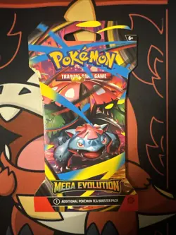 Pokemon Mega Evolution Sleeved Booster Pack - Image 1