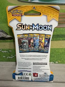 Pokemon Sun & Moon Base Set Booster Pack - 1 Sleeved Booster 820650801945 - Image 2