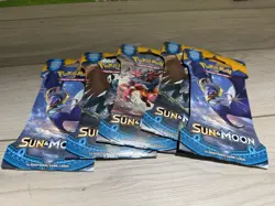 Pokemon Sun & Moon Base Set Booster Pack - 1 Sleeved Booster 820650801945 - Image 3