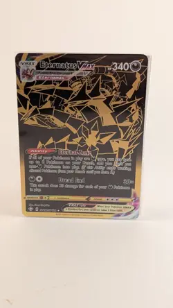 Pokemon TCG Eternatus VMAX Shining Fates SV122/SV122 Holo Shiny Holo Rare NM - Image 1