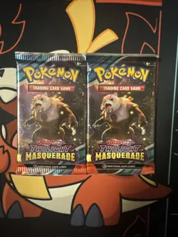 Pokemon TCG: Scarlet and Violet Twilight Masquerade Booster Packs X2 - Image 1