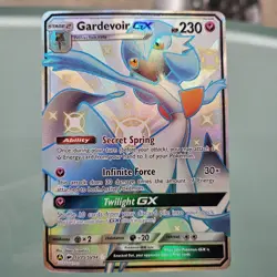 Pokemon TCG Gardevoir GX SV75/SV94 Hidden Fates: Shiny Vault Full Art Holo NM - Image 1