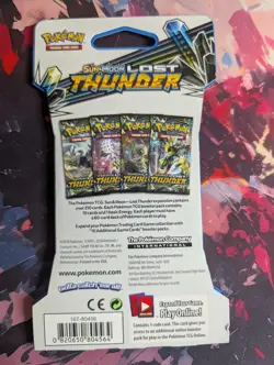 Pokemon Sun & Moon Lost Thunder Sleeved Booster Blacephalon FACTORY SEALED - Image 2