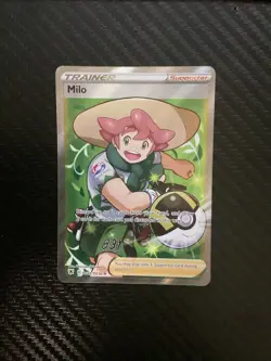 Pokemon TCG Milo Astral Radiance TG27/TG30 Ultra Rare Full Art Trainer NM - Image 1