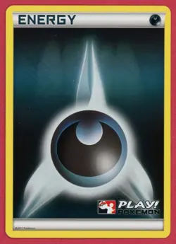 Darkness Energy - 2011 Crosshatch Play! Pokemon Promo 2011 Unnumbered - NM - Image 1