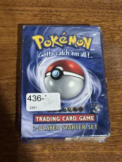 Pokemon FACTORY SEALED Base Set 2-Player Starter Set WOTC 1999 - Image 1