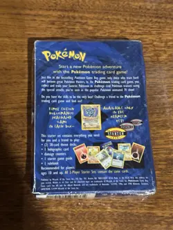 Pokemon FACTORY SEALED Base Set 2-Player Starter Set WOTC 1999 - Image 2