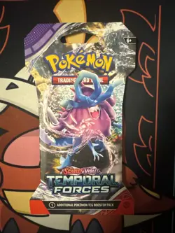 Pokemon Scarlet & Violet Temporal Forces Sleeved Booster Pack - Image 1