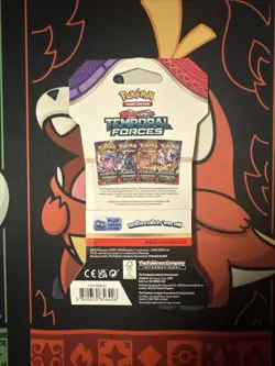 Pokemon Scarlet & Violet Temporal Forces Sleeved Booster Pack - Image 2