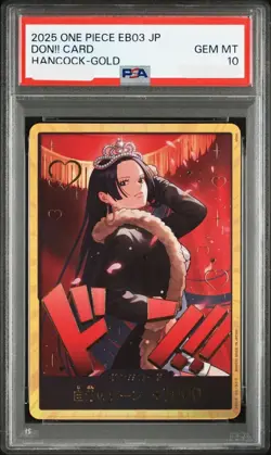 PSA10 DON!! Card Boa Hancock Super Parallel 2025 One Piece Card GEMMT - Image 1