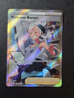 Pokemon TCG Professor Burnett TG26/TG30 Full Art Card - Image 1