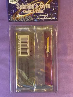 Empty 1st Edition Celebi artwork Neo Destiny Set Pokemon Card Opened Pack - Image 2