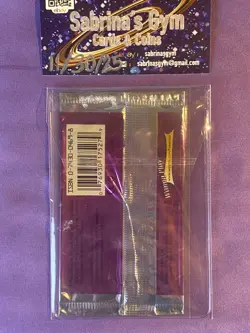 Empty 1st Edition Tyranitar artwork Neo Destiny Set Pokemon Card Opened Pack - Image 2