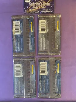 Empty complete artwork Neo Revelation Set Pokemon Card Opened Pack wrappers - Image 2