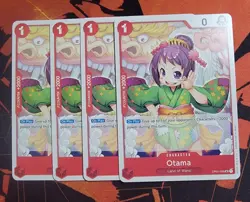 One Piece Card Game Otama OP01-006 Romance Dawn English Playset X4 play set UC - Image 1