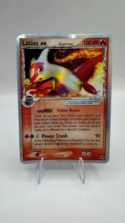 Latias ex 95/101 Ultra Rare Holo EX Dragon Frontiers Pokemon Card Vintage MP - Image 1