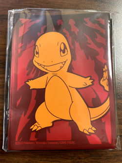 Pokemon TCG: Obsidian Flames Sleeves ETB Charmander Card Sealed - 65 count - NEW - Image 1