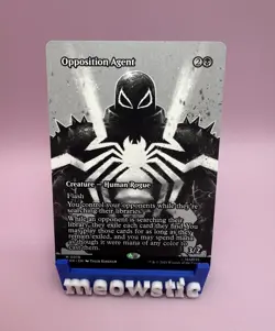 Opposition Agent - MTG Spider-Man #0019 Borderless Non-Foil Card NM - Image 1