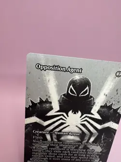 Opposition Agent - MTG Spider-Man #0019 Borderless Non-Foil Card NM - Image 2