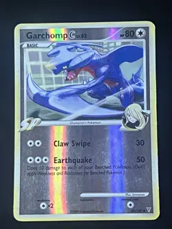 Pokemon TCG Garchomp C Supreme Victors 60/147 Platinum Uncommon Card - Image 1