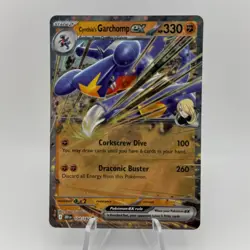 Cynthia's Garchomp ex 104/182 Destined Rivals Double Rare Pokemon Card - Image 1