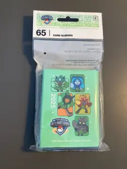 Pokemon Exclusive Ogerpon Card Sleeves EUIC 2025 European International London - Image 1