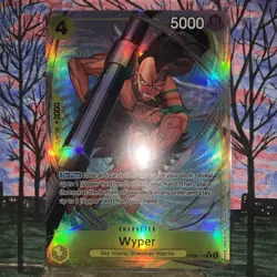 Wyper One Piece TCG Two Legends OP08-110 Alt Art Rare card - Image 1