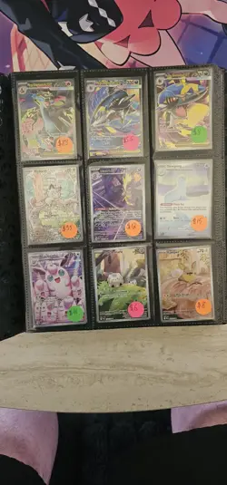 Pokemon TCG Card Binder Collection Multiple Sets Top Hits. - Image 1