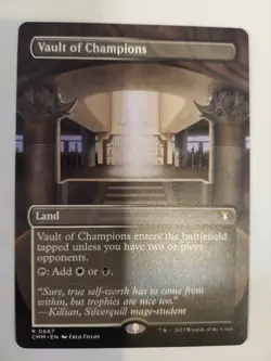 Vault of Champions (Borderless) Commander Masters Regular - Image 1