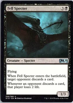 Fell Specter U Core Set 2019 96 LP MTG - Image 1