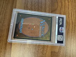 MTG Earthbind Revised Edition Regular Common PSA8 - Image 2