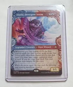 Alania, Divergent Storm #327 Bloomburrow Rare Showcase MTG NM/M - Image 1