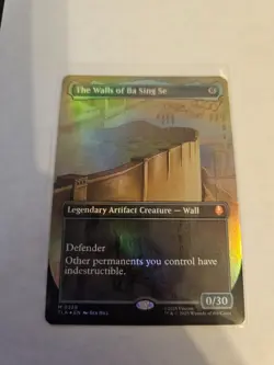 The Walls of Ba Sing Se Borderless FOIL MTG Avatar: TLA Nm/M - Image 1