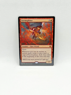 MTG Stormsplitter Bloomburrow Mythic Rare BLB #0154 LP - Image 1