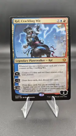 [1x] Ral, Crackling Wit Near Mint, English Bloomburrow MTG Magic - Image 1