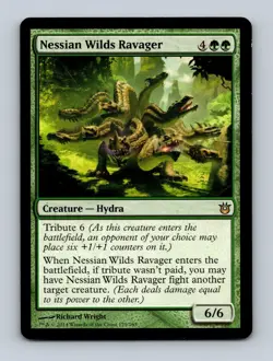 Nessian Wilds Ravager Born of the Gods Non-Foil MTG LP - Image 1