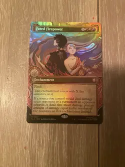 ?? MTG: FOIL Showcase FATED FIREPOWER AVATAR The Last Airbender -SHIPS INSTANTLY - Image 1