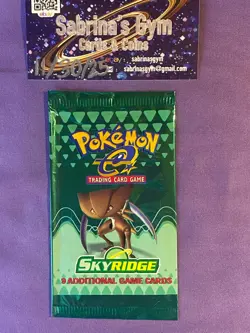 Empty Kabutops artwork Skryidge Se Pokemon Card Opened Pack - Image 1